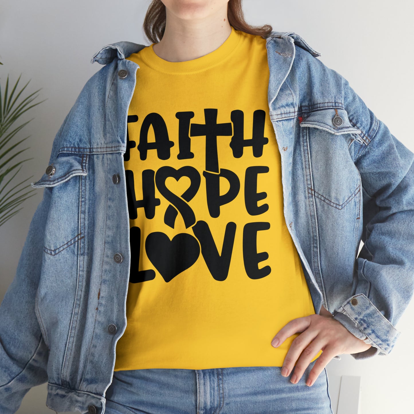 Faith Hope Love Unisex Tee