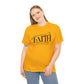 For We Walk By Faith Unisex Tee