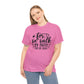For We Walk By Faith Not By Sight Unisex Tee
