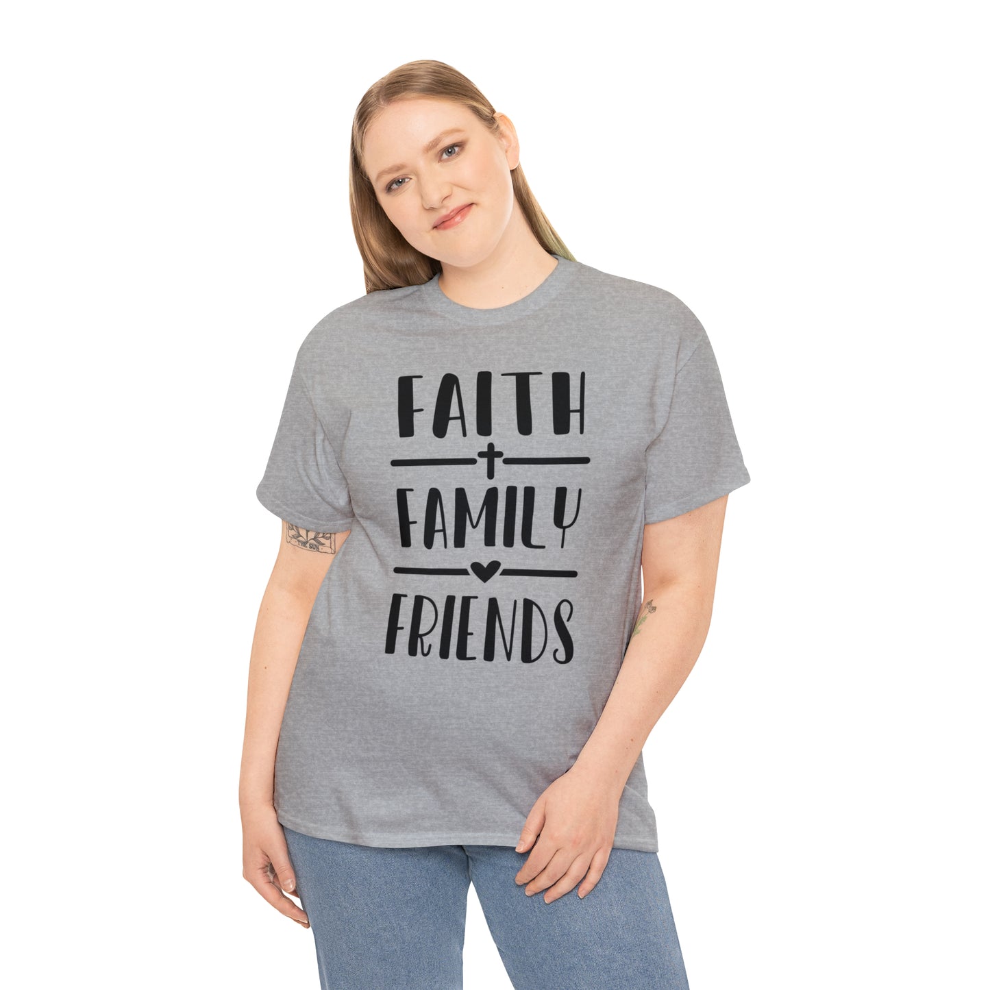 Faith Family Friends Unisex Tee