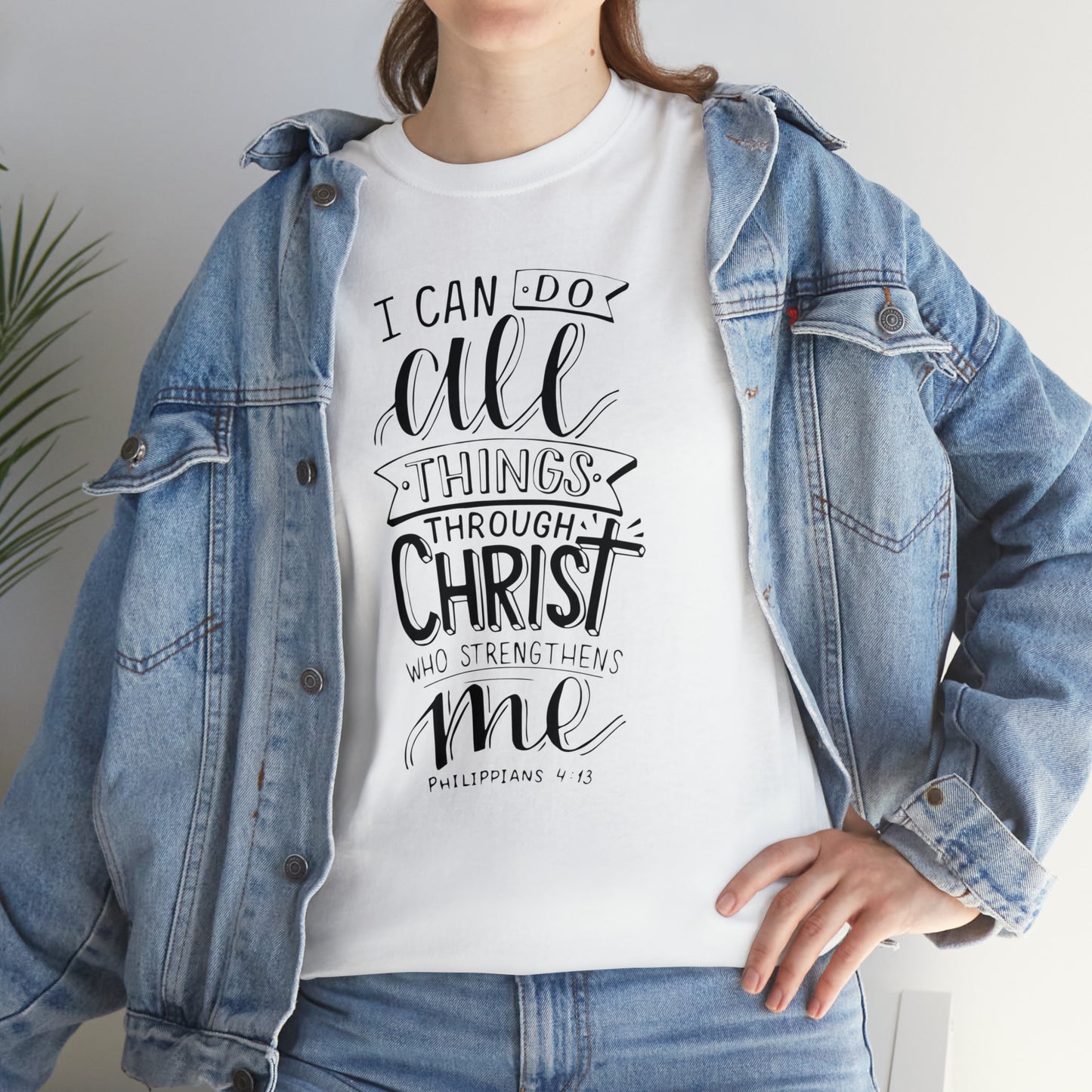 I Can Do All Things Through Christ  Unisex Tee