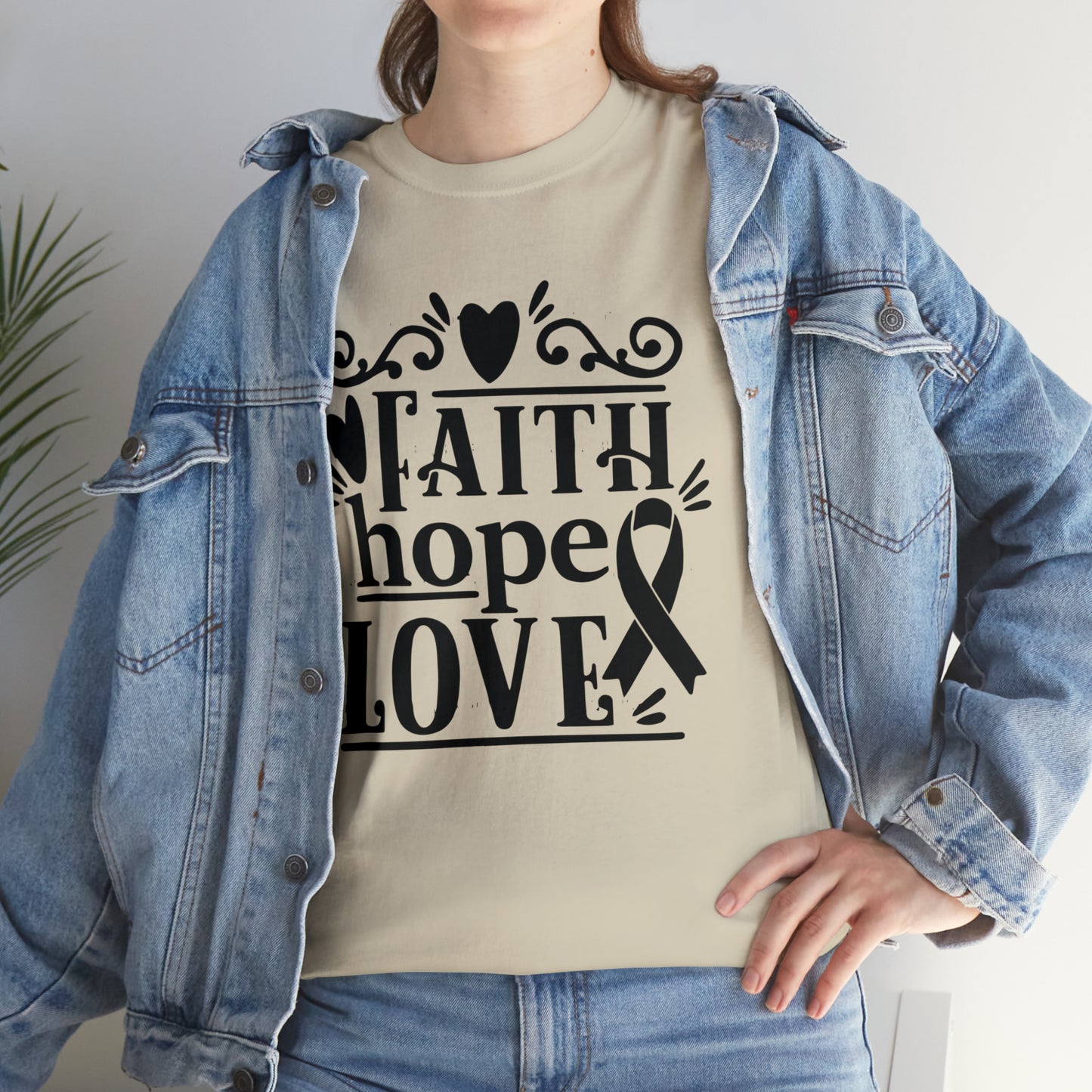 Faith Hope Love  Unisex Tee