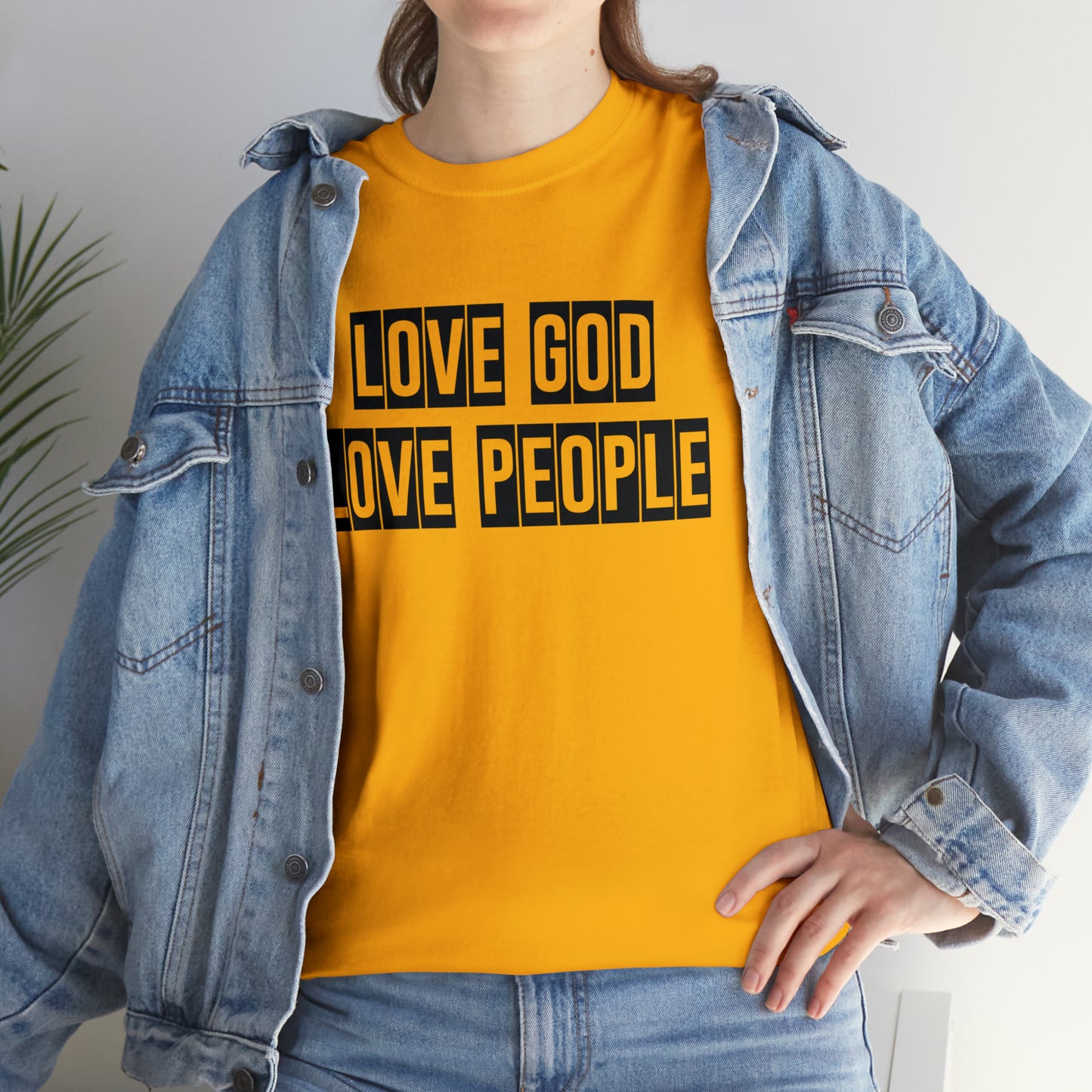 Love God Love People  Unisex Tee