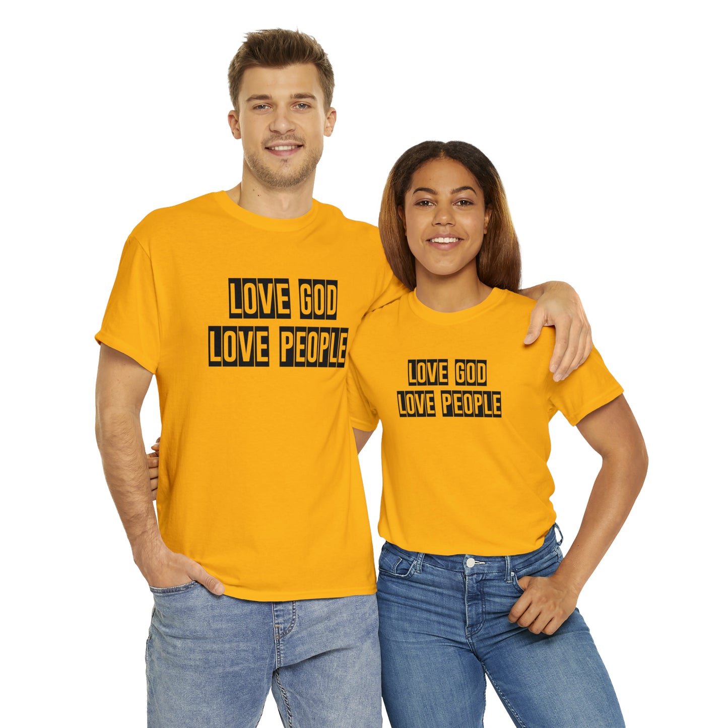 Love God Love People  Unisex Tee