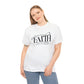 For We Walk By Faith Unisex Tee