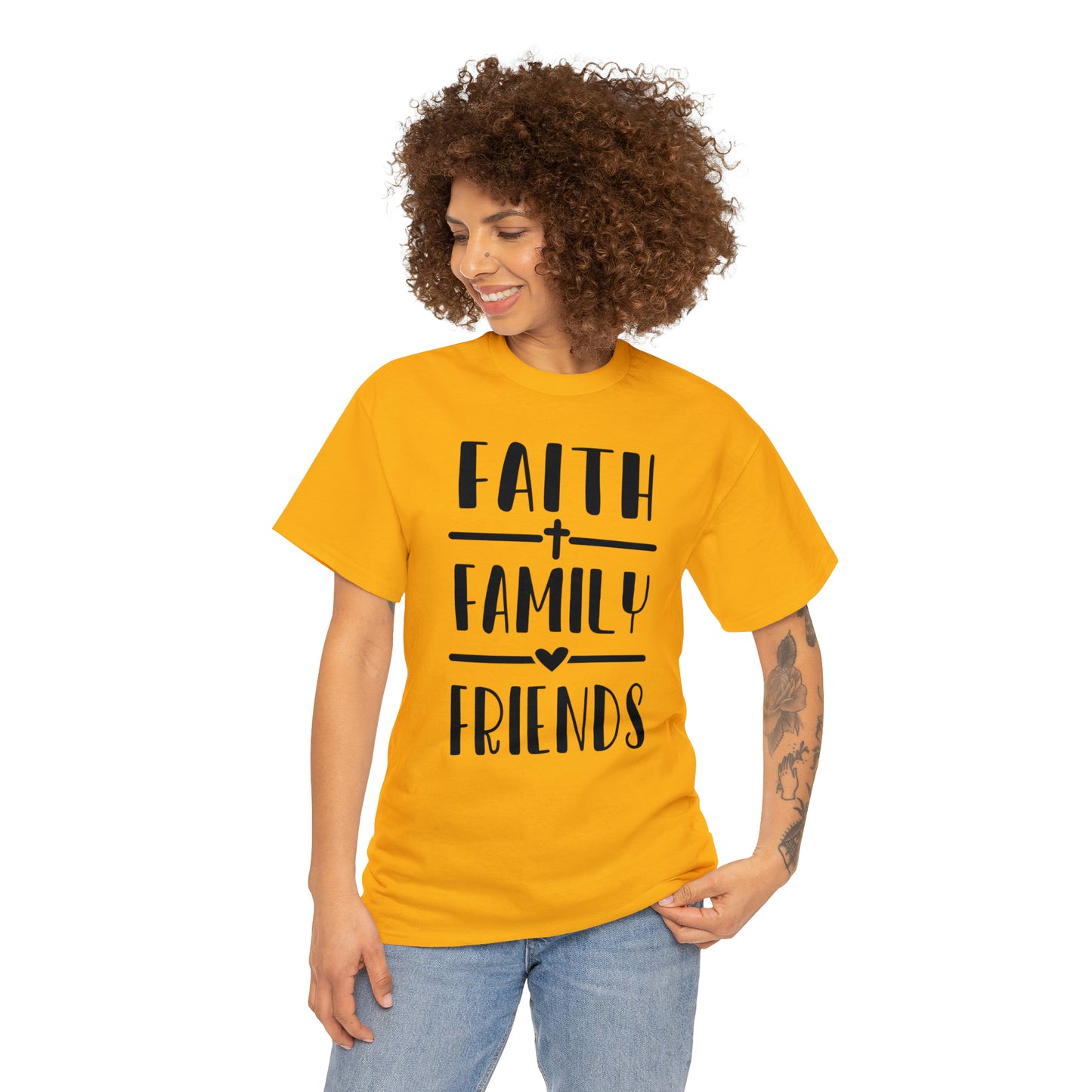 Faith Family Friends Unisex Tee