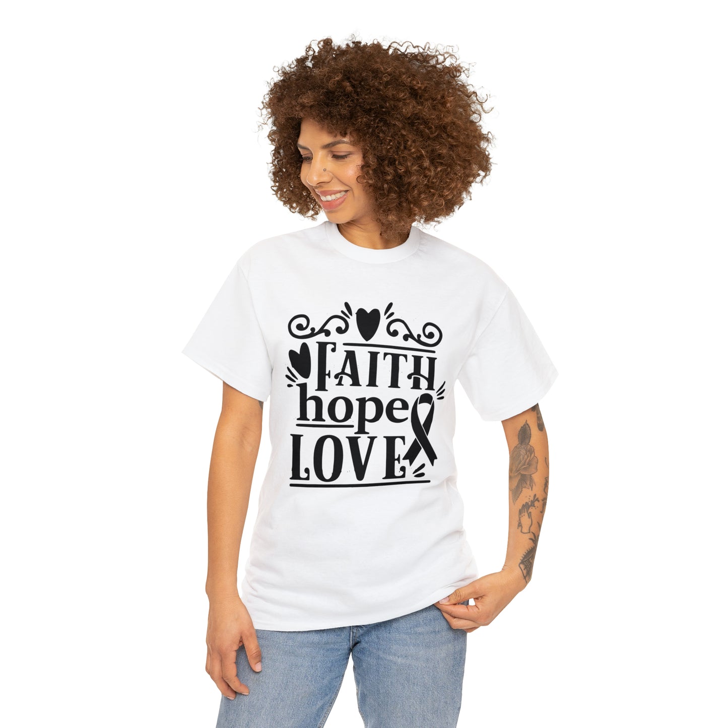 Faith Hope Love  Unisex Tee