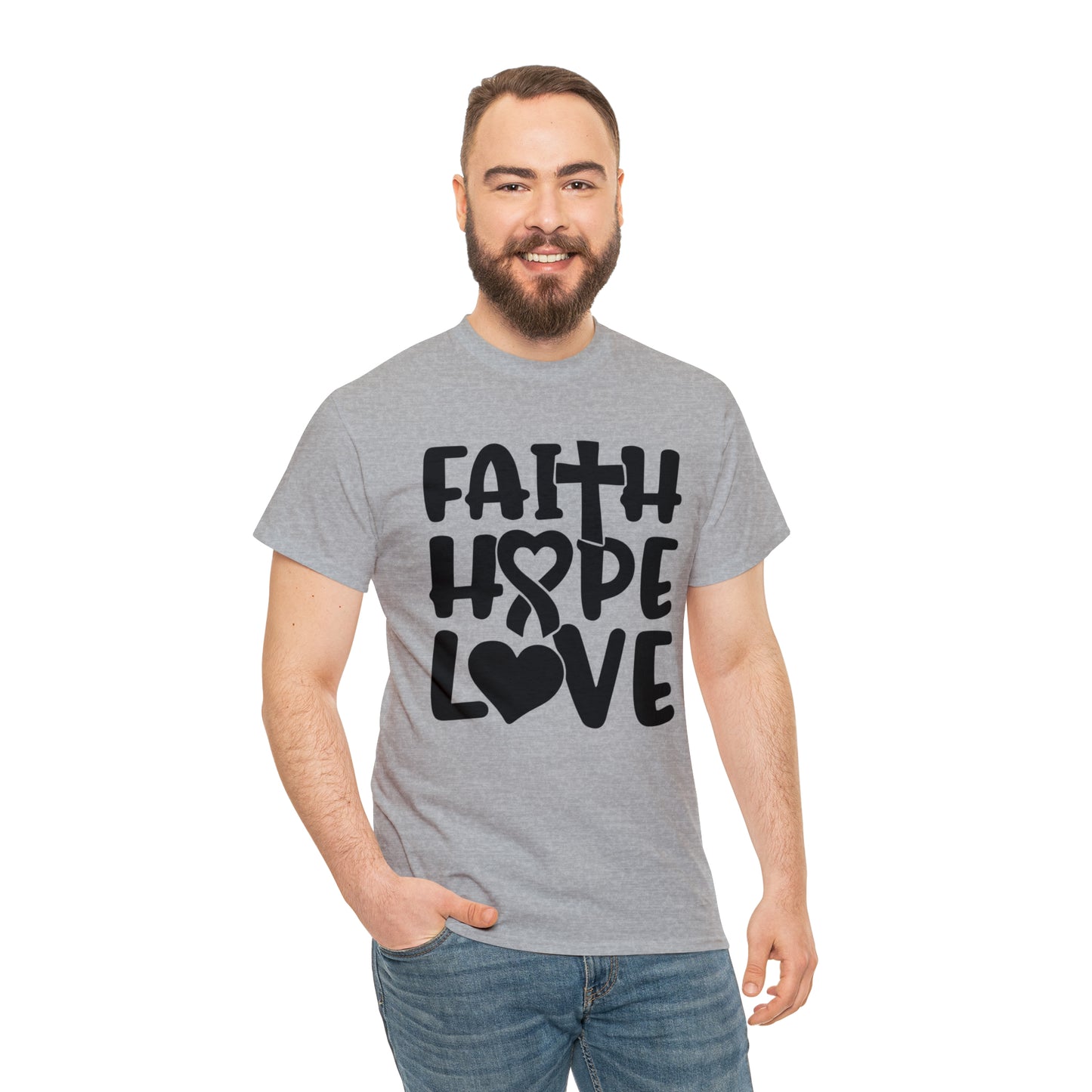 Faith Hope Love Unisex Tee