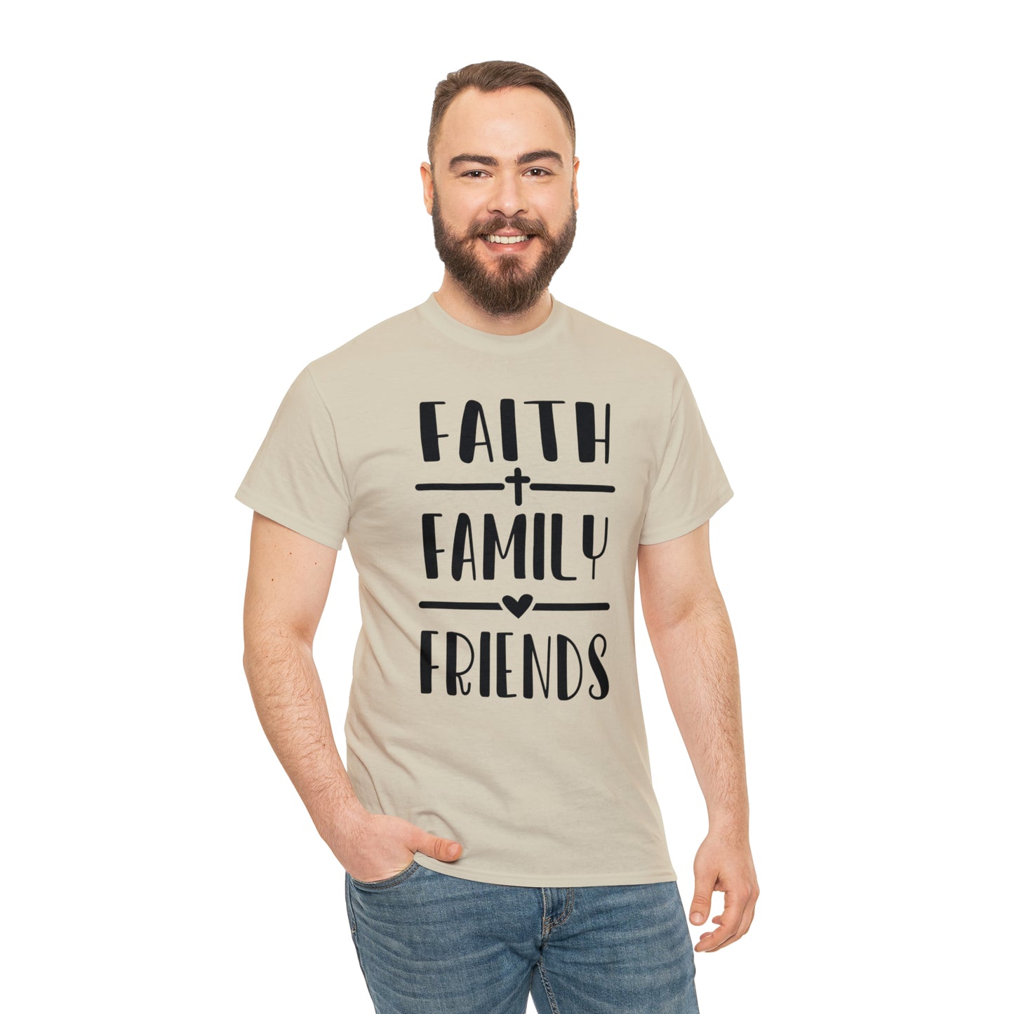 Faith Family Friends Unisex Tee