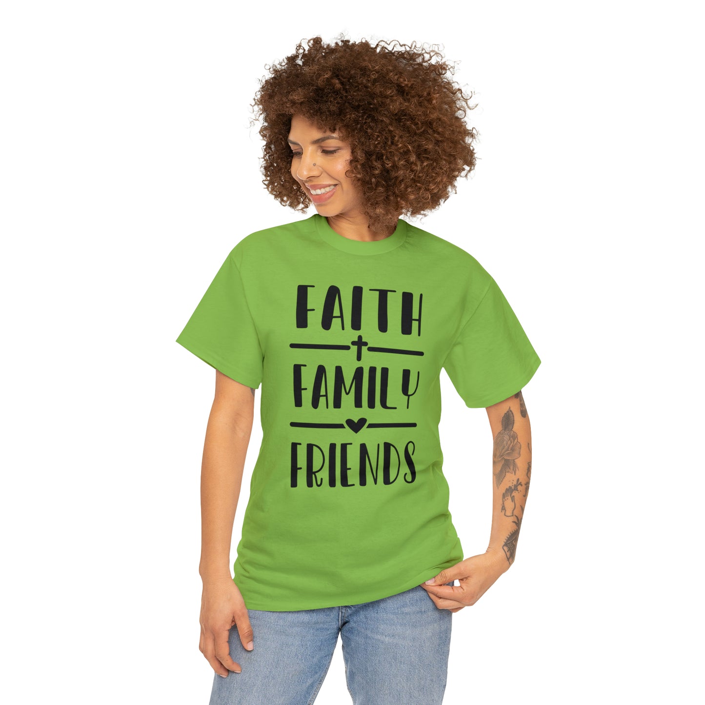 Faith Family Friends Unisex Tee