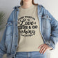 I Just Want To Love Jesus & Go Fishing  Unisex Tee
