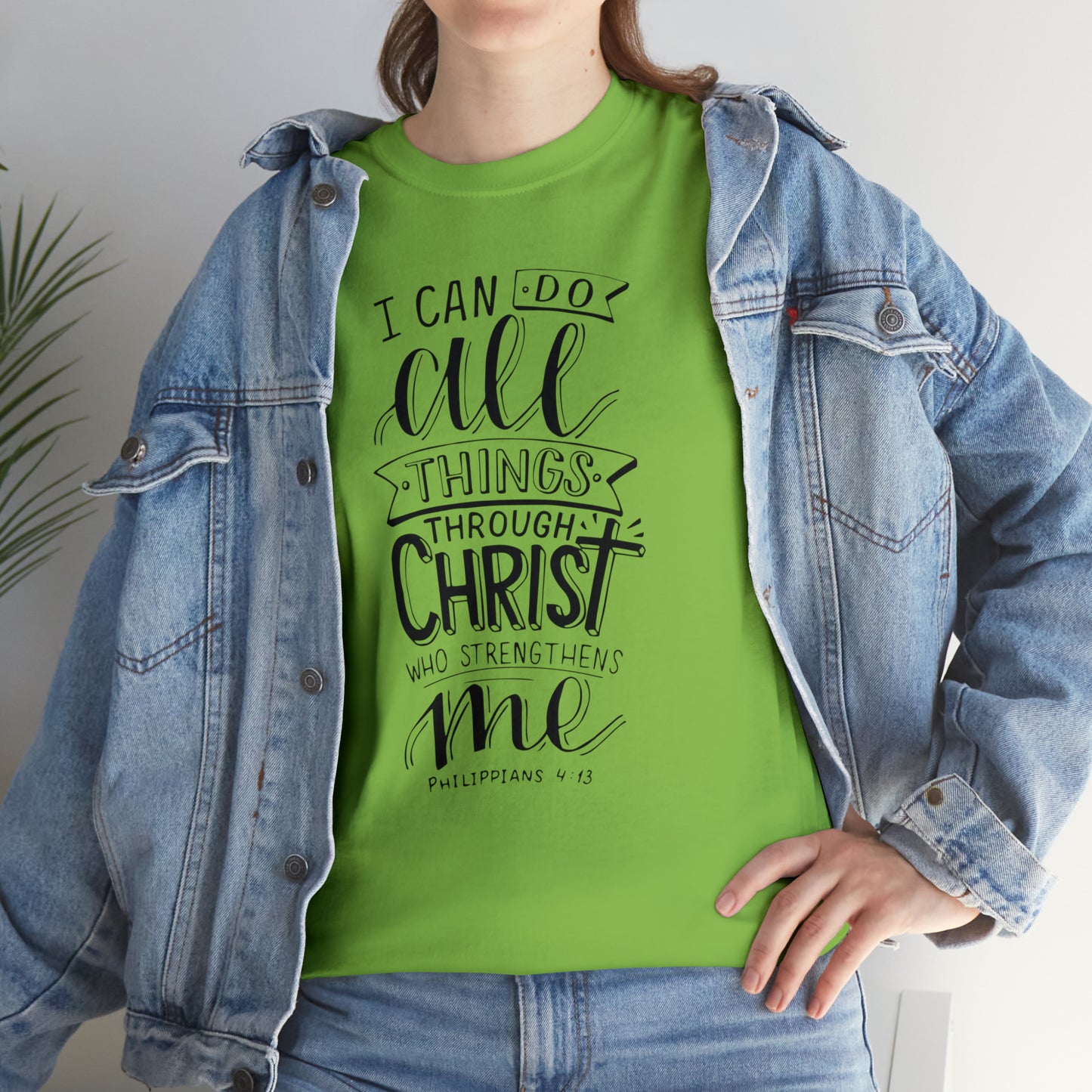 I Can Do All Things Through Christ  Unisex Tee