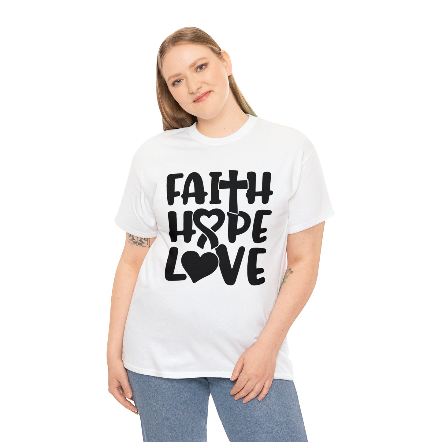 Faith Hope Love Unisex Tee