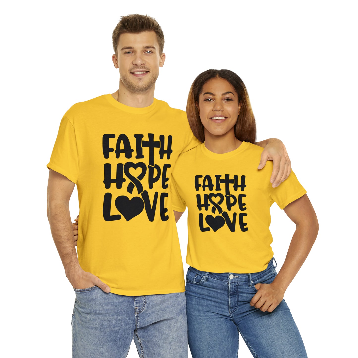 Faith Hope Love Unisex Tee
