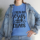 I Run On Jesus Coffee Chaos  Unisex Tee
