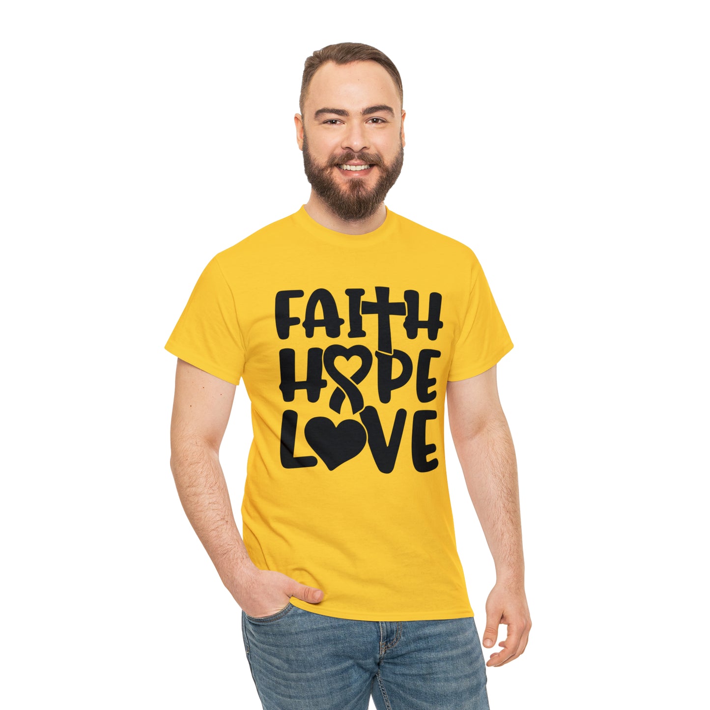 Faith Hope Love Unisex Tee