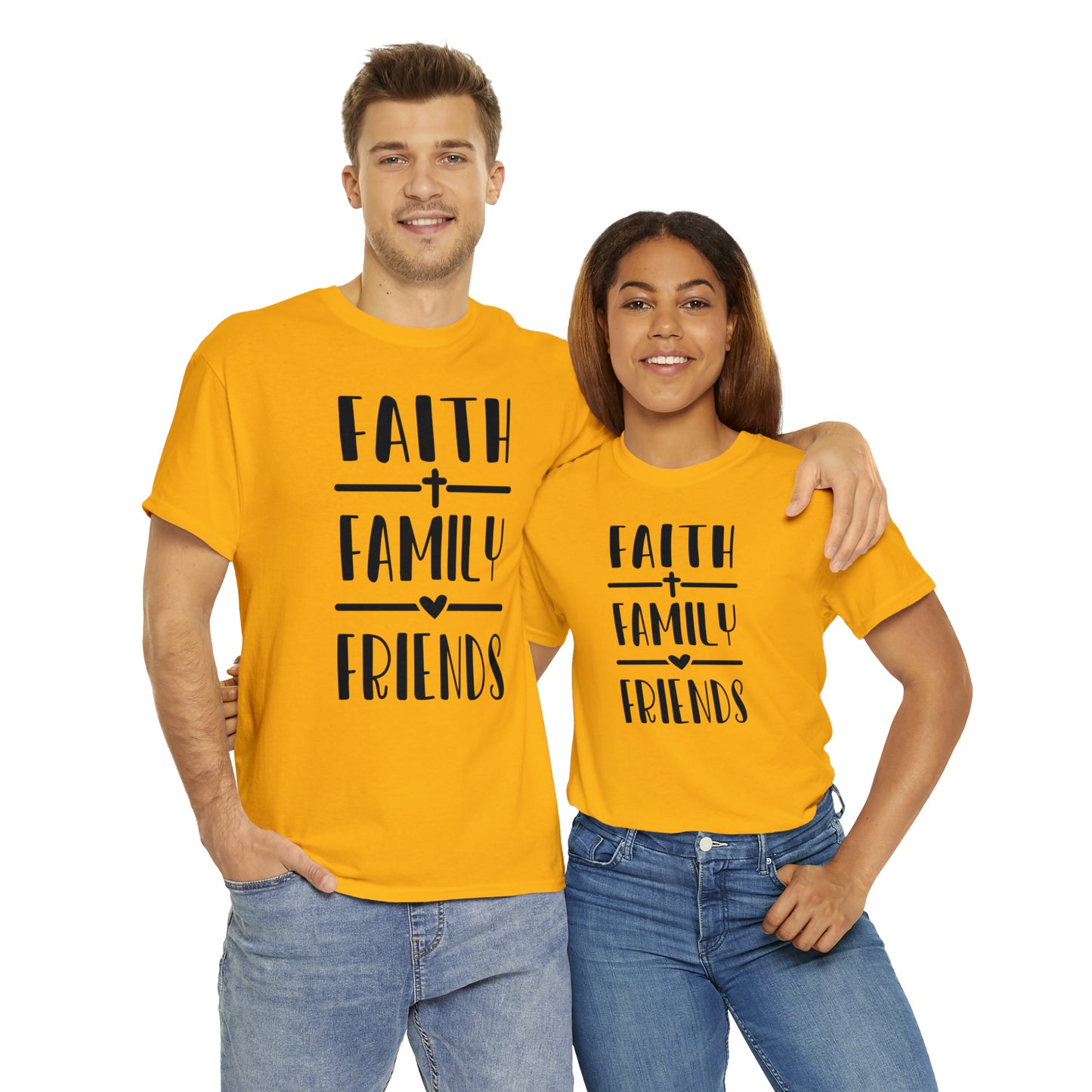 Faith Family Friends Unisex Tee