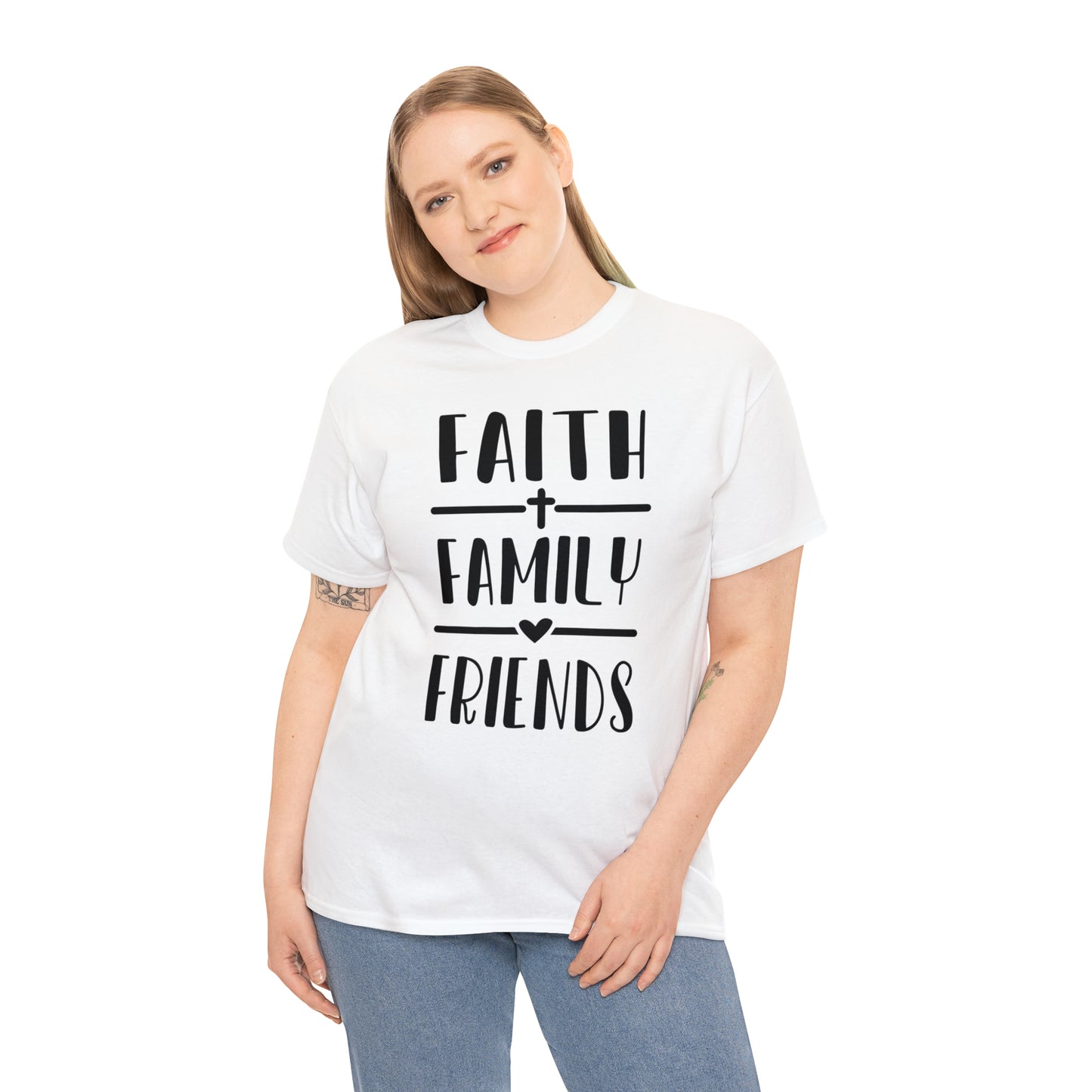 Faith Family Friends Unisex Tee