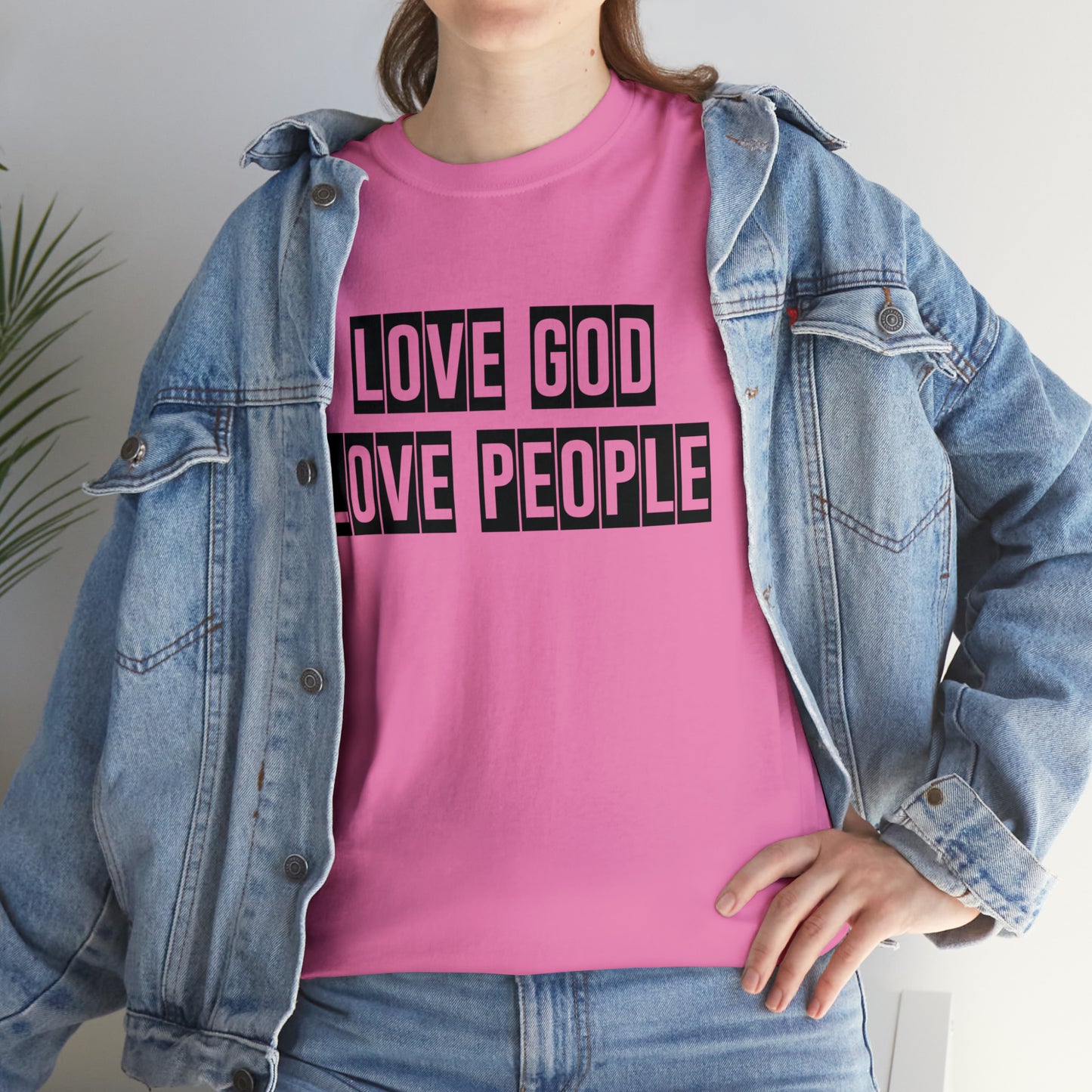 Love God Love People  Unisex Tee