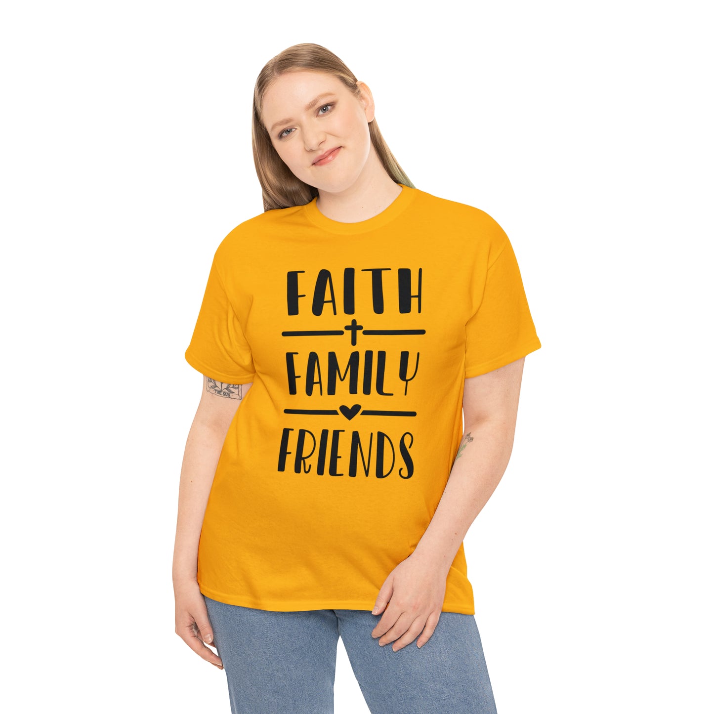 Faith Family Friends Unisex Tee