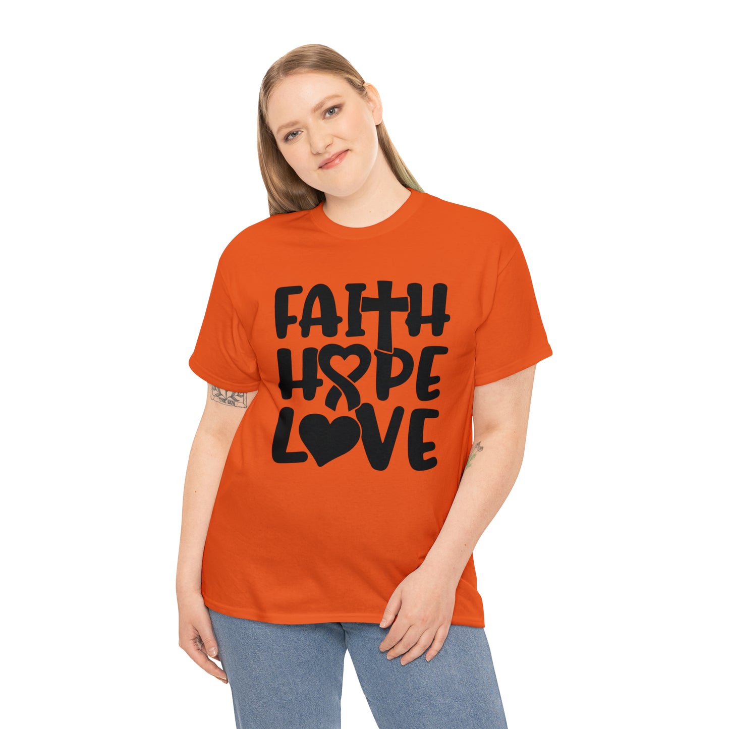 Faith Hope Love Unisex Tee