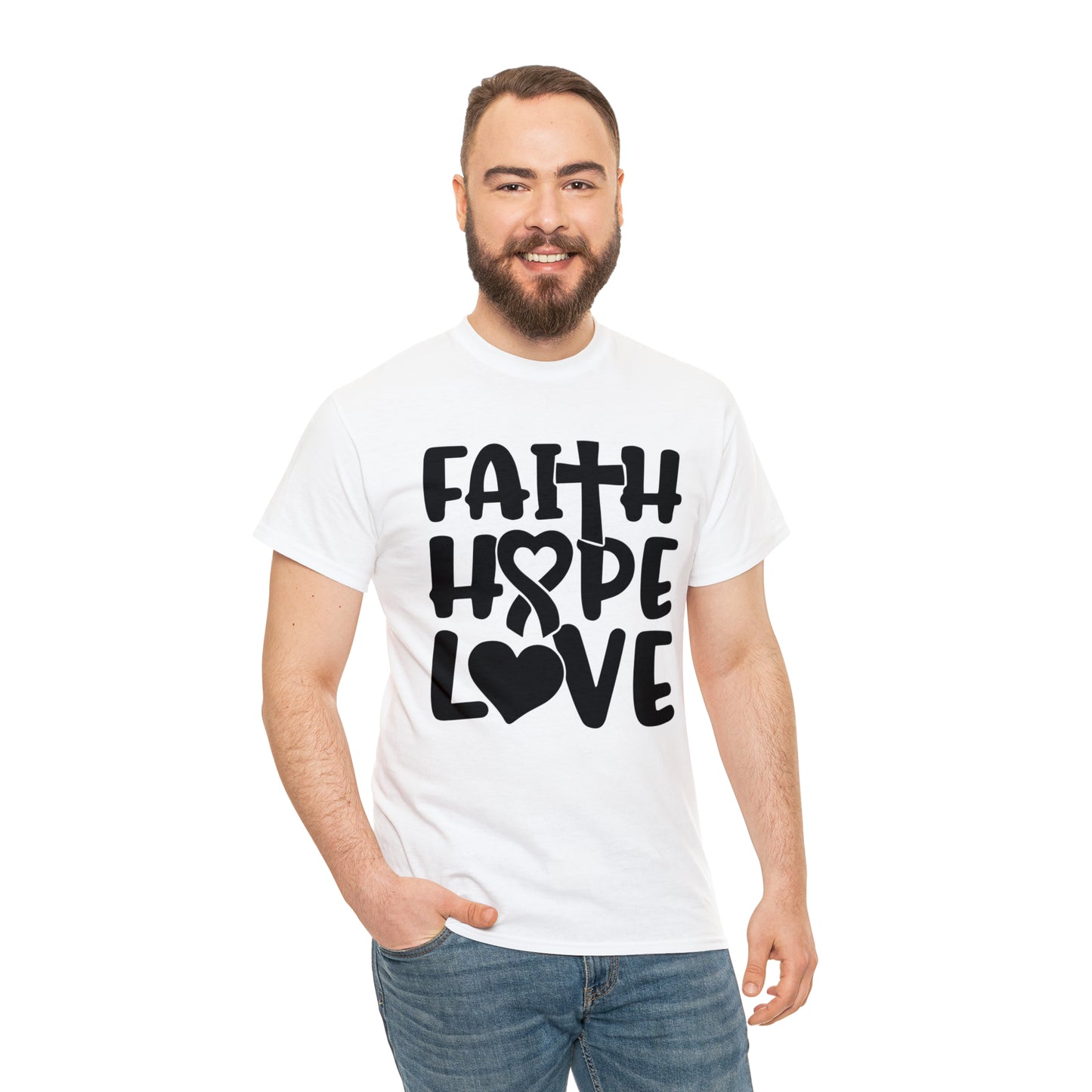 Faith Hope Love Unisex Tee