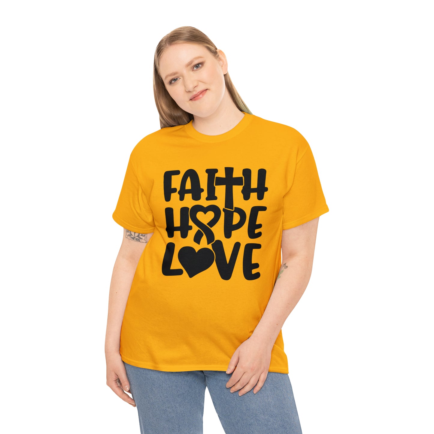 Faith Hope Love Unisex Tee