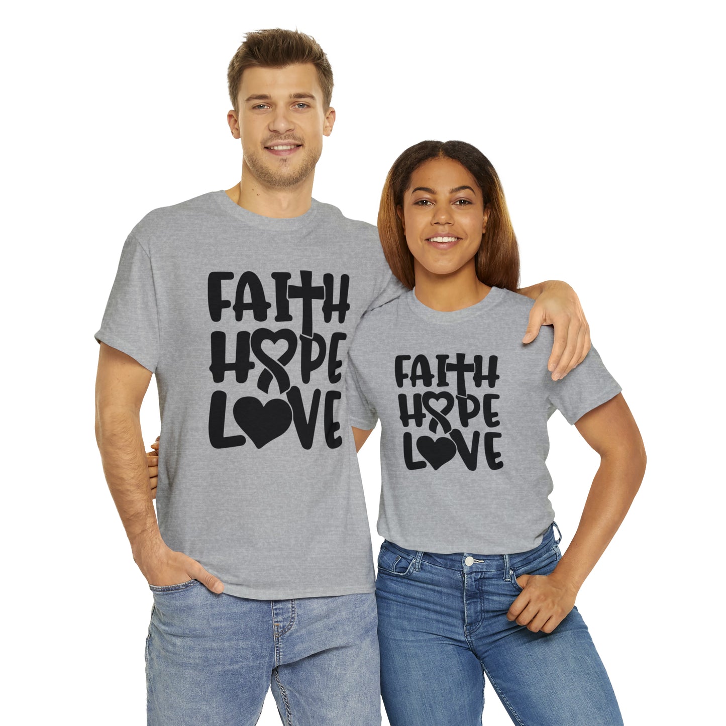 Faith Hope Love Unisex Tee