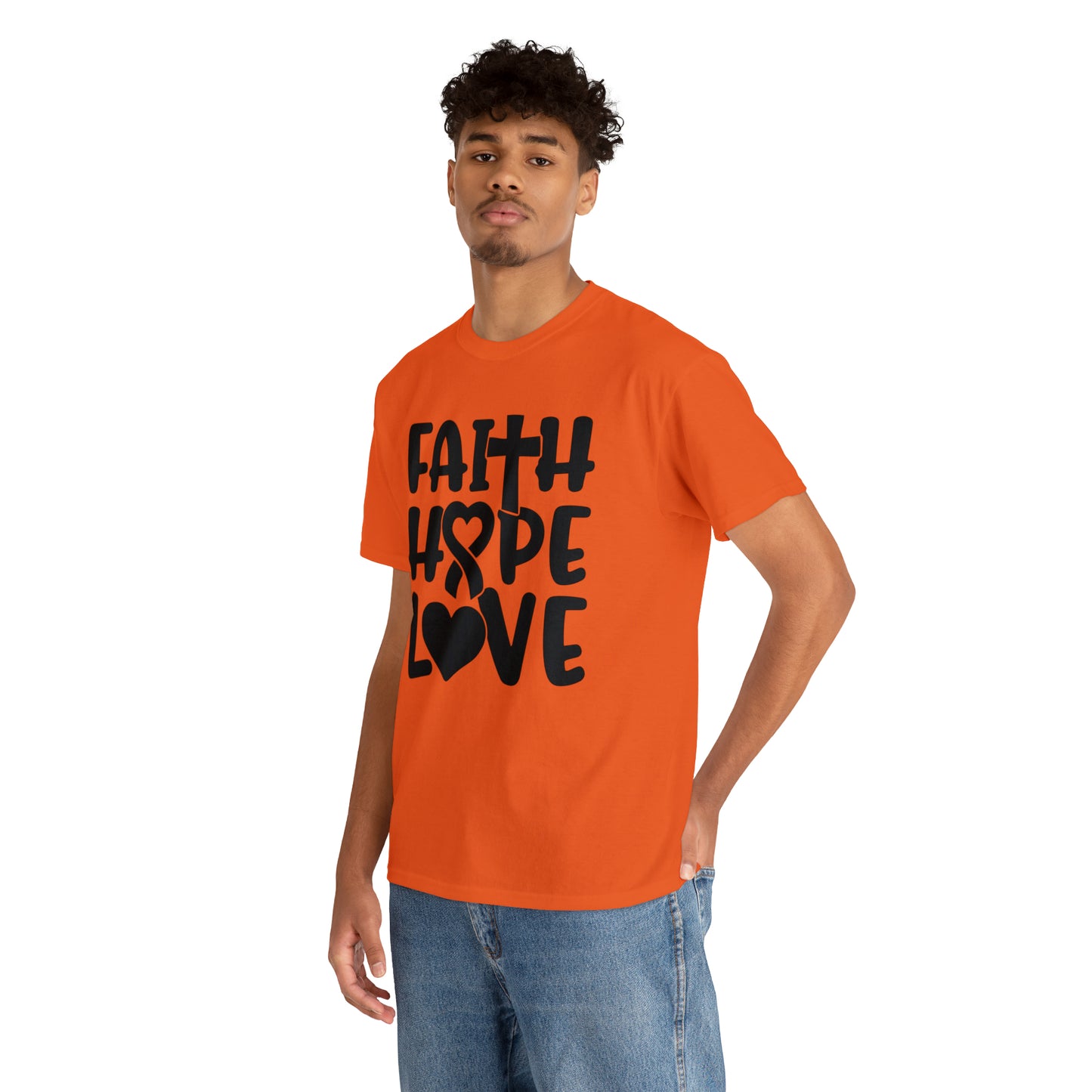 Faith Hope Love Unisex Tee