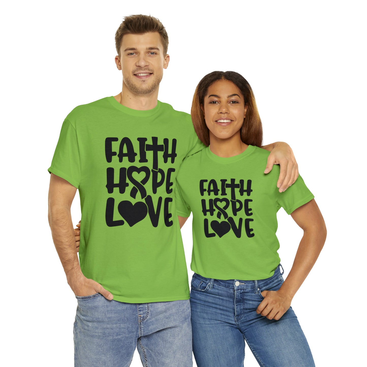 Faith Hope Love Unisex Tee