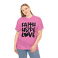 Faith Hope Love Unisex Tee