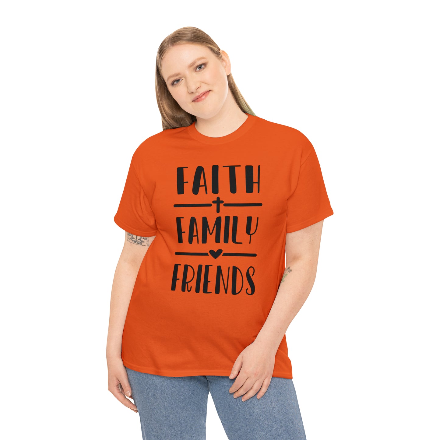 Faith Family Friends Unisex Tee