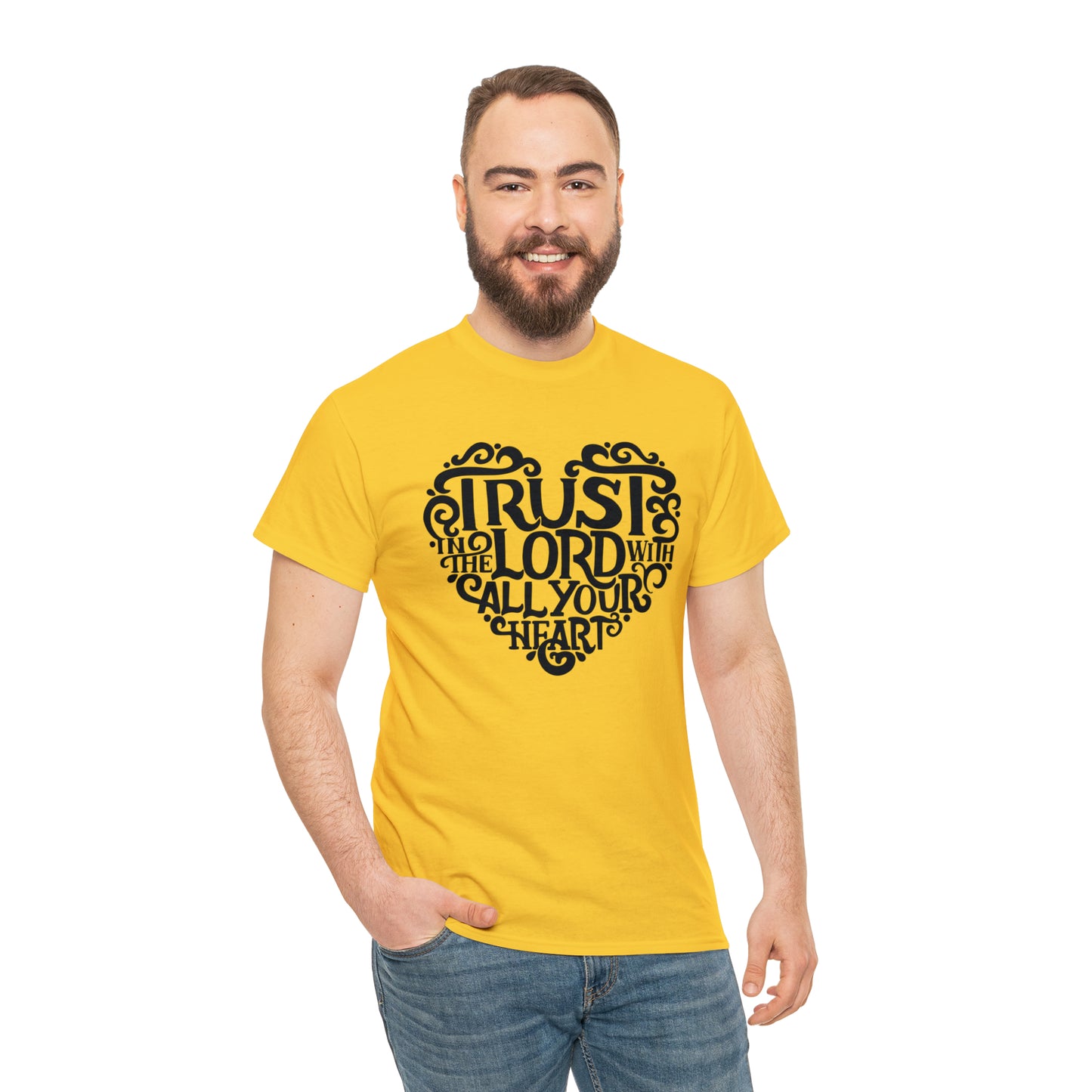 Trust Lord With All Your Heart Unisex Tee