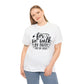 For We Walk By Faith Not By Sight Unisex Tee