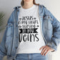 Jesus In My Heart Nursing In My Vein Unisex Tee
