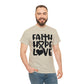 Faith Hope Love Unisex Tee