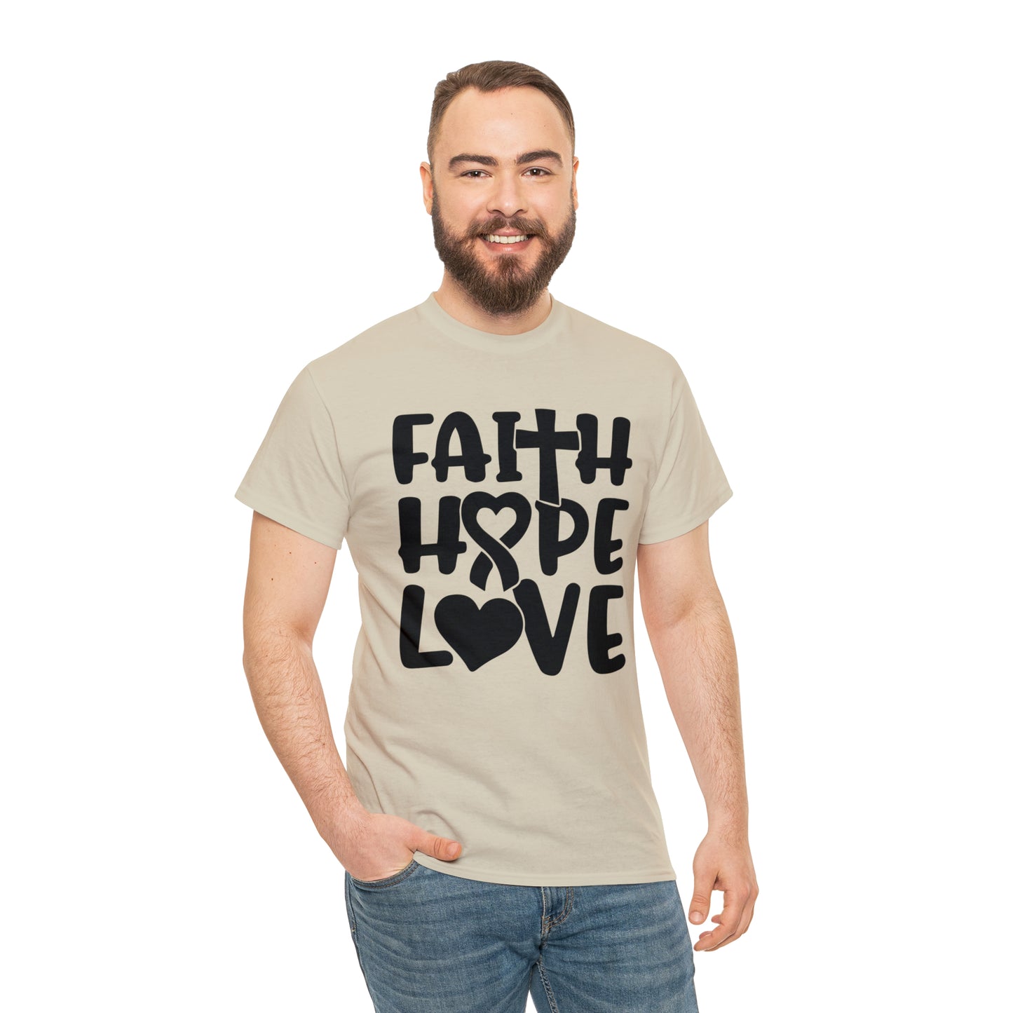 Faith Hope Love Unisex Tee