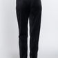 Waist Elastic Velour Long Jogger Pants