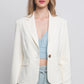 Single Button Closures Vertigo Blazer