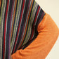 Novelty Knit And Solid Knit Mixed Loose Top