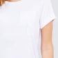 Short Raglan Slv Rayon Jersey Top