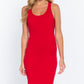 Racerback Sleeveless Midi Dress