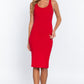 Racerback Sleeveless Midi Dress