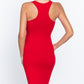 Racerback Sleeveless Midi Dress