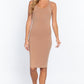 Racerback Sleeveless Midi Dress