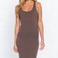 Racerback Sleeveless Midi Dress