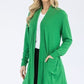 Casual Cardigan With Pockets