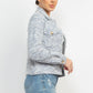 Plaid Button-down Tweed Jacket