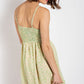 Floral print v-neck dress with skirt lining