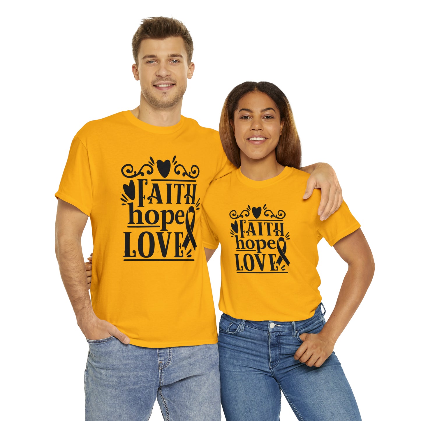 Faith Hope Love  Unisex Tee